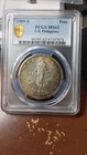 1909 S Us Philippines Silver Peso Pcgs Ms62 Nice Toning                     5204