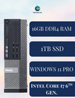 Windows 11 Pro Dell Optiplex Core I5 1tb 8gb Ram Wifi Bt Desktop Computer