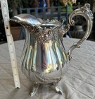 Vintage Baroque By Wallace Silverplate Water Pitcher  267   8644 