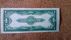 1923  1 One Dollar Silver Certificate Note  horse Blanket  crisp very Nice  Xf  