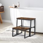 2 Step Stool For Adults Kids Heavy Duty Bedside Foot Stool 2-in-1 Stepping Stool