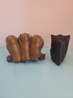 Wooden Owl Decor