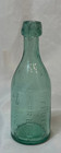 1850 s Herman Floto s Lager Beer Bottle Pony Blob Finish Aqua Glass Reading Pa
