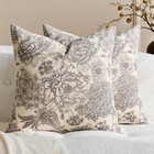 Floral Vintage Pillow Covers 22x22 Inch Set 22  X 22   pack Of 2  Pottery Barn