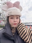 Hong Kong Disneyland Minnie Winter Sherpa Hat Limited Edition Official Store
