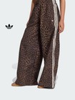 Adidas Originals Women s Leopard Firebird Oversized Track Pants Jw7302-asiansize