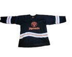 Vintage Jagermeister Jersey Shirt Xl 90s Usa Hockey Promo Logo Black Orange 56
