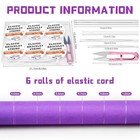 6 Size Stretchy Bracelet String Elastic String For Bracelet Making String