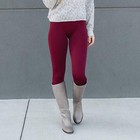 Fleece Lined Leggings Women Thick Soft High Waisted Tummy Control Thermal Pants