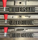 Dry Inc  3-way Quoin Key Wickersham  Speed Quoin  Hempel Letterpress Tool