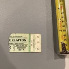 1983 Eric Clapton Kings Island Ohio Concert Music Ticket