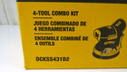 Dewalt 20v Max Brushless Dckss431d2 4 Tool Combo Kit W 2x 2ah Batteries   Charge