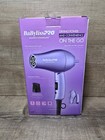 Babyliss Pro Nano Titanium Travel Purple Hair Dryer Foldable Handle 2 Speed heat