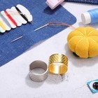  2 Pcs Ejector Tool Travel Thimble For Hand Sewing Finger Protector