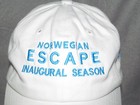 Ncl Cruise Line Norwegian Escape Inaugural Season White Ball Hat Sport Golf Cap
