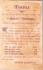 Antique Victorian Trade Card -  america  Champagne - A Werner   Co - Ny 
