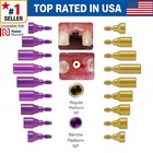 Fit Nobel Biocare Healing Abutment Cap Titanium Np rp Conical Connection 3 5 7mm