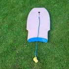 Vintage Morey Boogie Aussie 2 Body Board Pink  40  L    19 25  W    2 25  H  2 Lbs