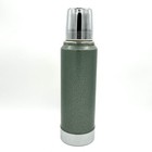 Vintage Aladdin Stanley Thermos A-944b Quart With Leather Carrying Case Usa