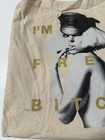 Lady Gaga I   m A Free B Tote Bag 2009 2010 Lady Gaga Merch Used 