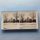 Kendal Stereoview C1880 Real Photo Cumbria Parish Church Under Snow