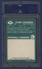 1960 Topps Cfl  34 Cam Fraser Psa 8 Nm-mt Hamilton Tiger Cats  super Low Pop 