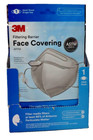 20-pack 3m Filtering Barrier Face Covering  Adult Sized Single Use  Astm Tested