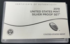 2019-s U s  Mint Proof Uncirculated Silver Set No Penny  10 Coin  With Box   Coa
