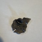Fdny New York Fire Department 9 11 Commemorative Pin Tarnished Silver Finish