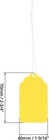 Price Tags  500 Pcs Yellow Paper Gift Tags With String  2 76  X 1 69  Blank Mark