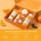 5pcs Skincare Gift Set For Teenage Girls  Vitamin C Face Skin Care Kit With Clea