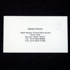 The Late Congresswoman Eddie Bernice Johnson  30th District  Tx  Business Card