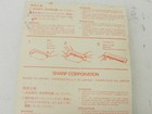Lot Of 6 Vintage Sharp Cartridge Ribbons Ea-800r Made In Japan 