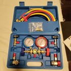 3 Way Ac Diagnostic Manifold Gauge Set For Freon Charging  Fits R134a R12 R22