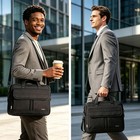 Laptop Bag 15 6 Inch  Business Briefcase Gifts For Men Women  Water Resistant  
