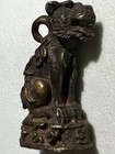 Tiger Rare Thai Buddha Amulet Brass Pendant Power Protection Wealth Lucky 30