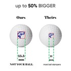 Golf Ball Stamp  Golf Ball Stamper For Easy Ball Identification Birdie Juice
