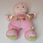 Fisher Price Pink My First Doll Stuffed Plush Baby Rattle Security Lovey 2008