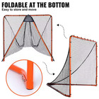 Lacrosse Goal  6 X 6 In  Lacrosse Net  Folding Portable Backyard Lacrosse Traini