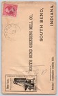 1891 South Bend Grinding Mill Co South Bend In Billhead   Cover