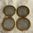 Four Queens Casino Silver Strike Limited Edition Set Of 2025 Halloween Tokens