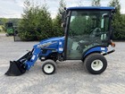 Unused 2023 New Holland Workmaster 25s- Enclosed Cab W  Heat- Loader- Only 9hrs 