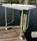 Fish Cleaning Station Fillet Table Overhanging Dock 52  W X 24  D X 39 5  H