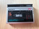 Sony Walkman Wm-f30 Silver Portable Cassette Player Vintage Maintenance Product
