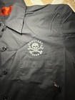 Dickies Black Button-up Work Shirt Boneyard Beer Bend Oregon Logo Breweriana M