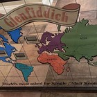 Vtg Glenfiddich Whisky Bar World Mirror Sign Scotch Scottish Pub Mancave 39   x29   