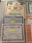 Lot Of 21 1969-2010 Usa Vintage Stock Certificates  Variety Of Corporations