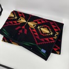 Vintage Pendleton Beaver State Wool Blanket Chief Joseph Aztec Reservable 62x76