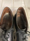 Freeman Classic Black Calf Cap Toe Oxford Shoe Men 9 5 M 1970s Vintage Usa