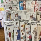 Lot Of 60  Vintage Sewing Patterns - Butterick  Vogue  Mccall s  Simplicity  Etc